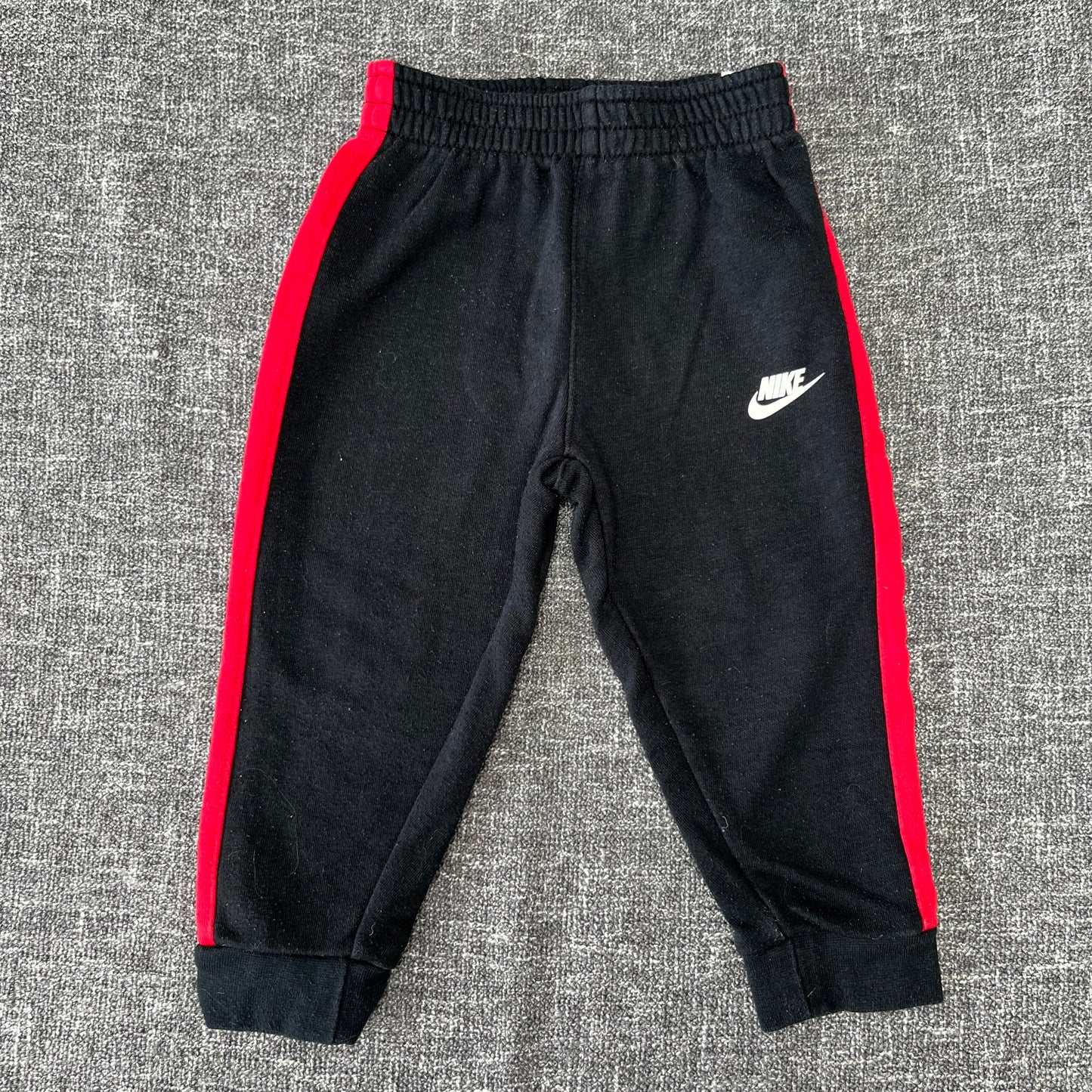 Boys 12-18 month Black "Nike" Joggers