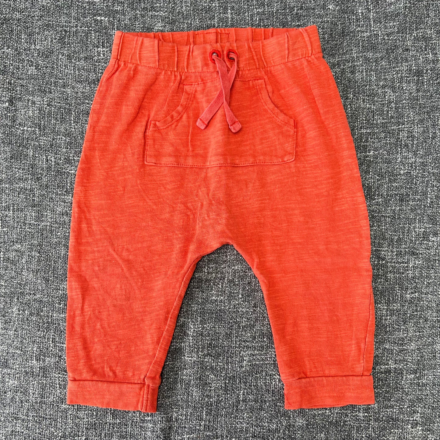 Boys 12-18 Month Orange Light Weight Joggers