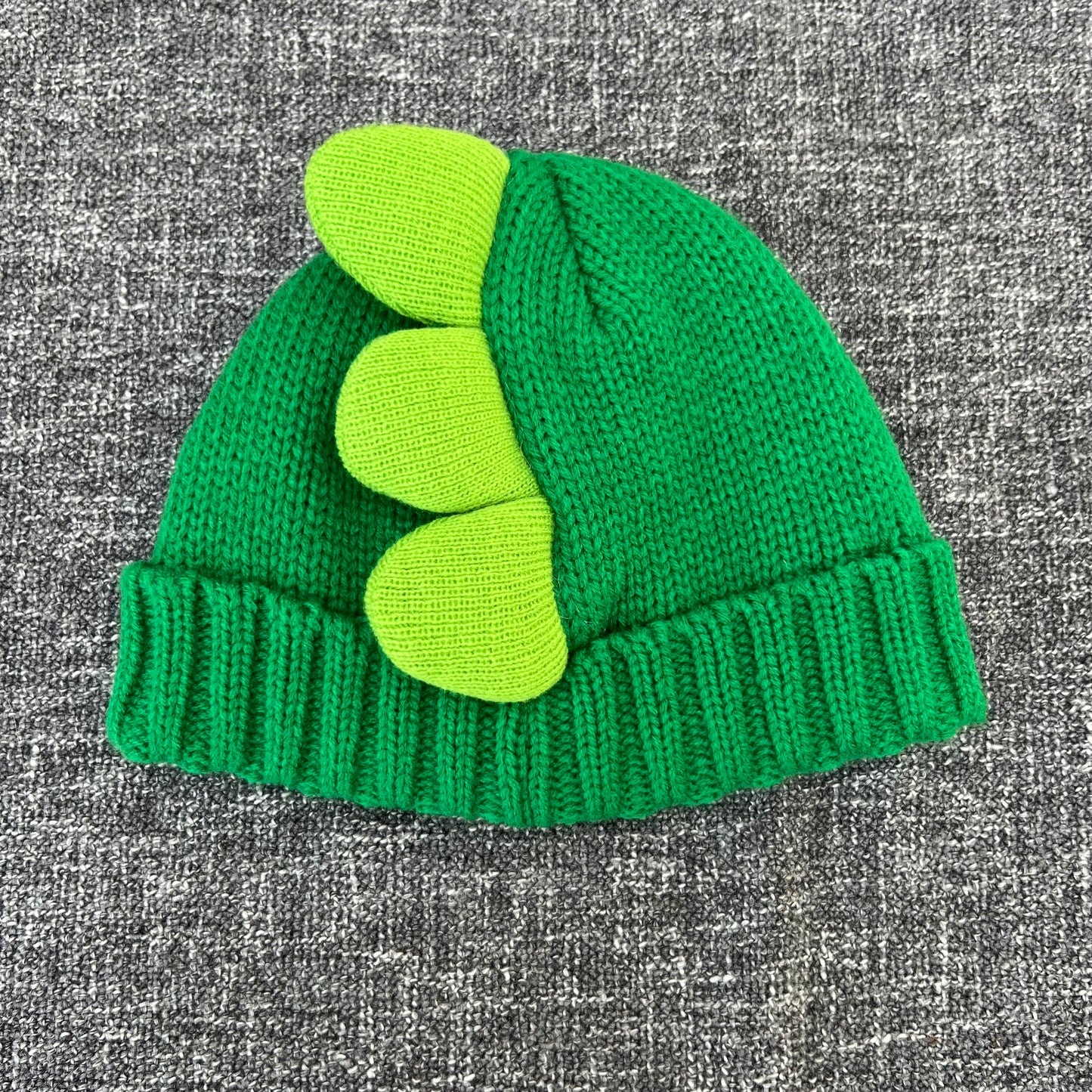 Boys 12-18 Month Green George Pig Dinosaur Winter Hat