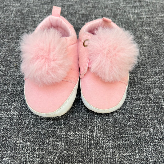 Girls 9-12 Month Pink Pram Shoes