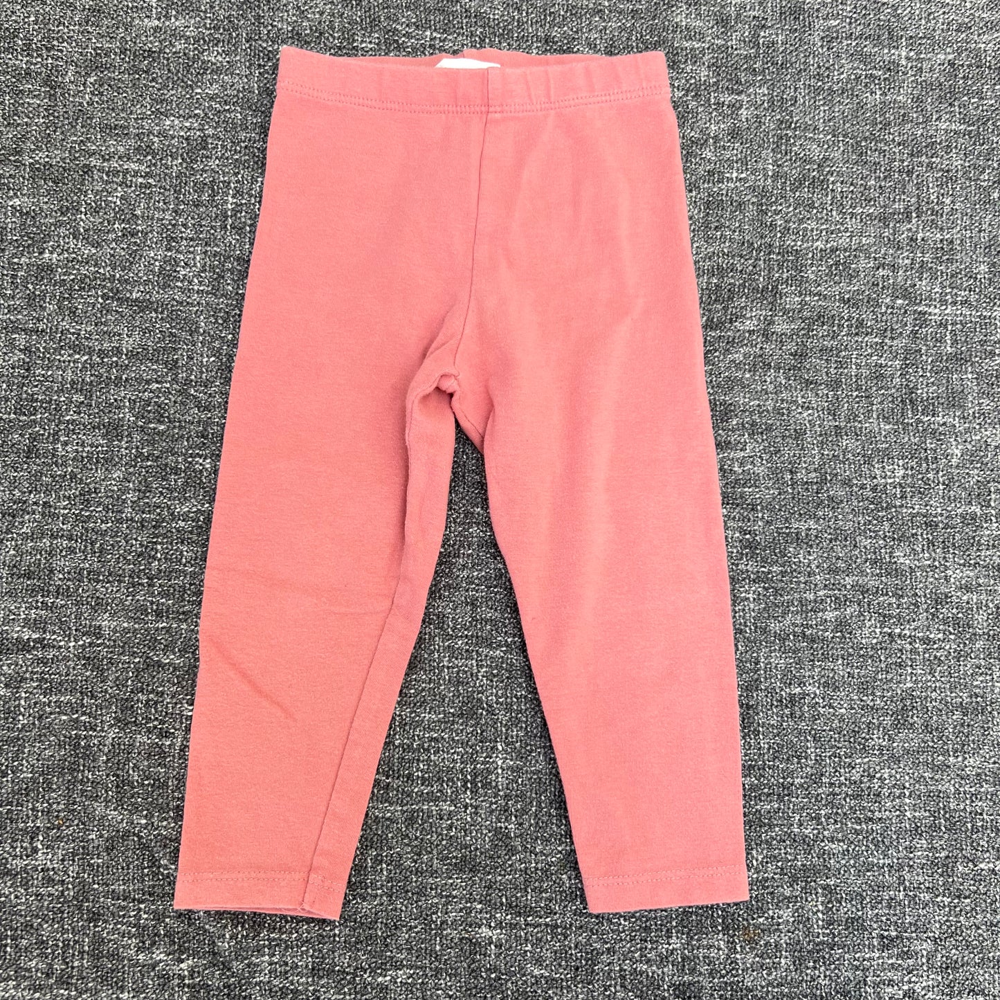 Girls 9-12 Month Plain Peach Leggings