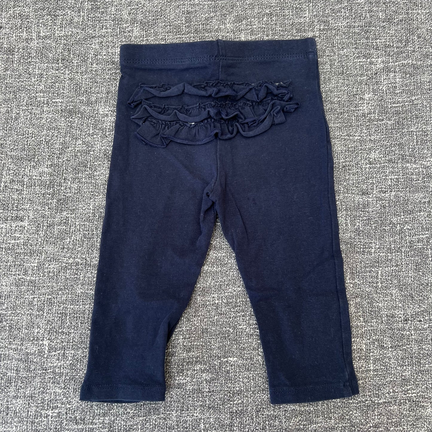 Girls 9-12 Month Navy Blue Leggings