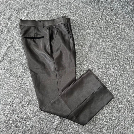 Boys 7-8 Year Grey Occasion Wear Trousers