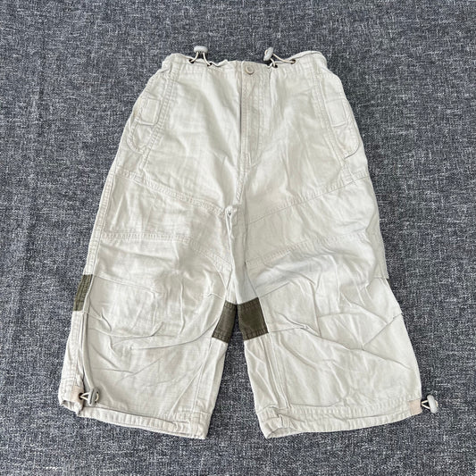 Boys 7-8 Year Beige Long Shorts