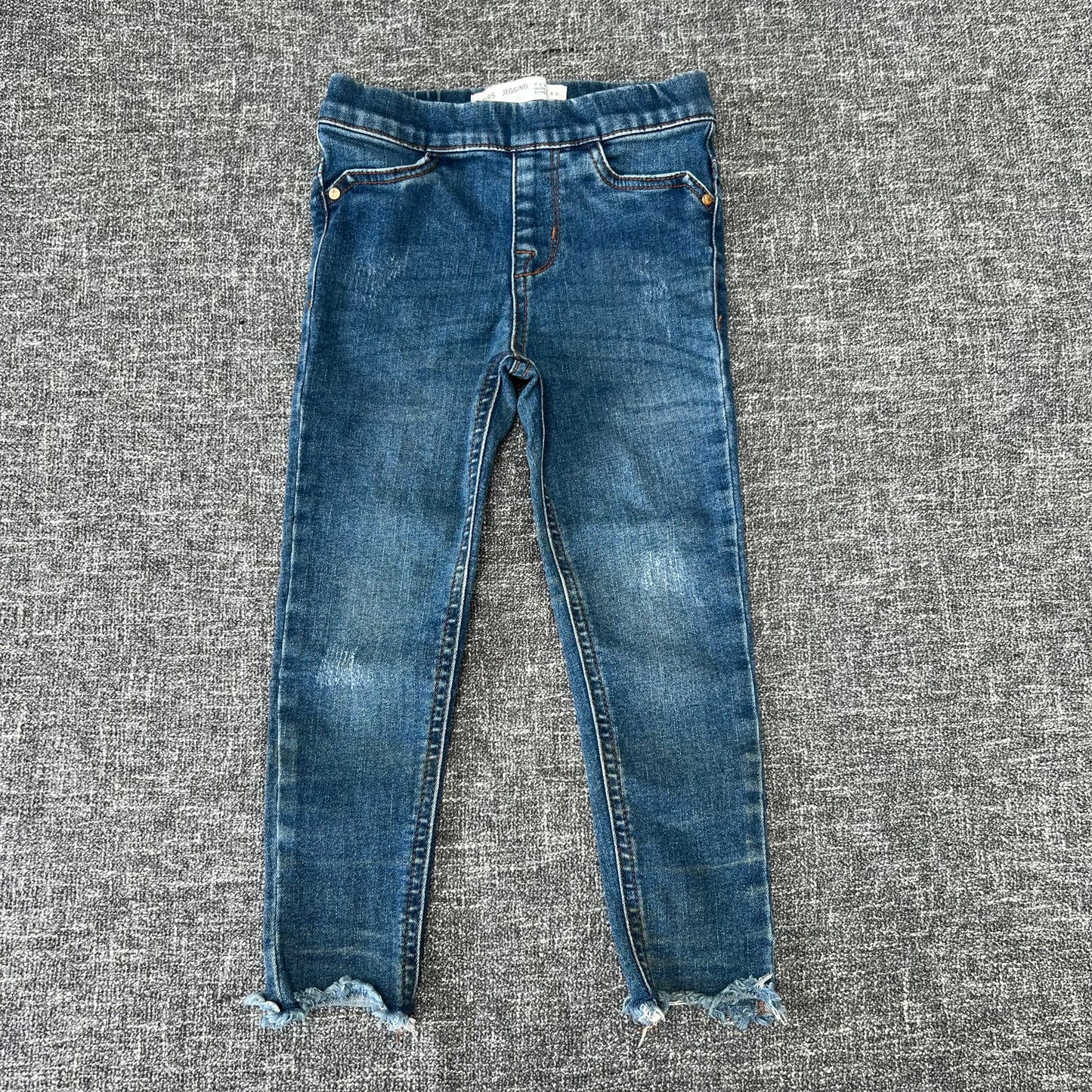 Girls 3-4 Year Blue Jeggings (PIP)