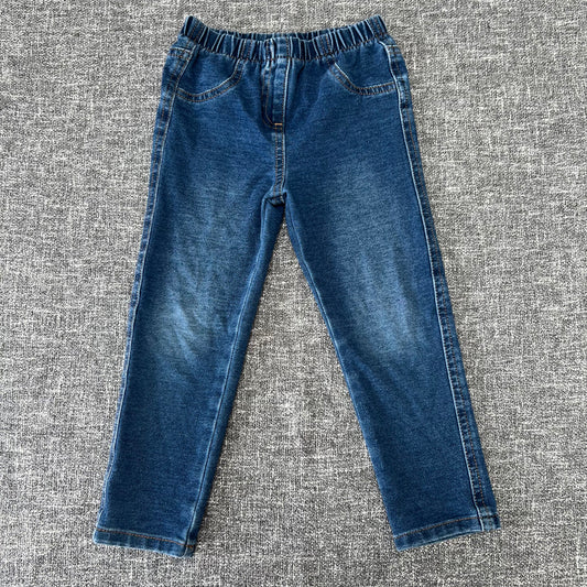 Girls 3-4 Year Blue Jeggings