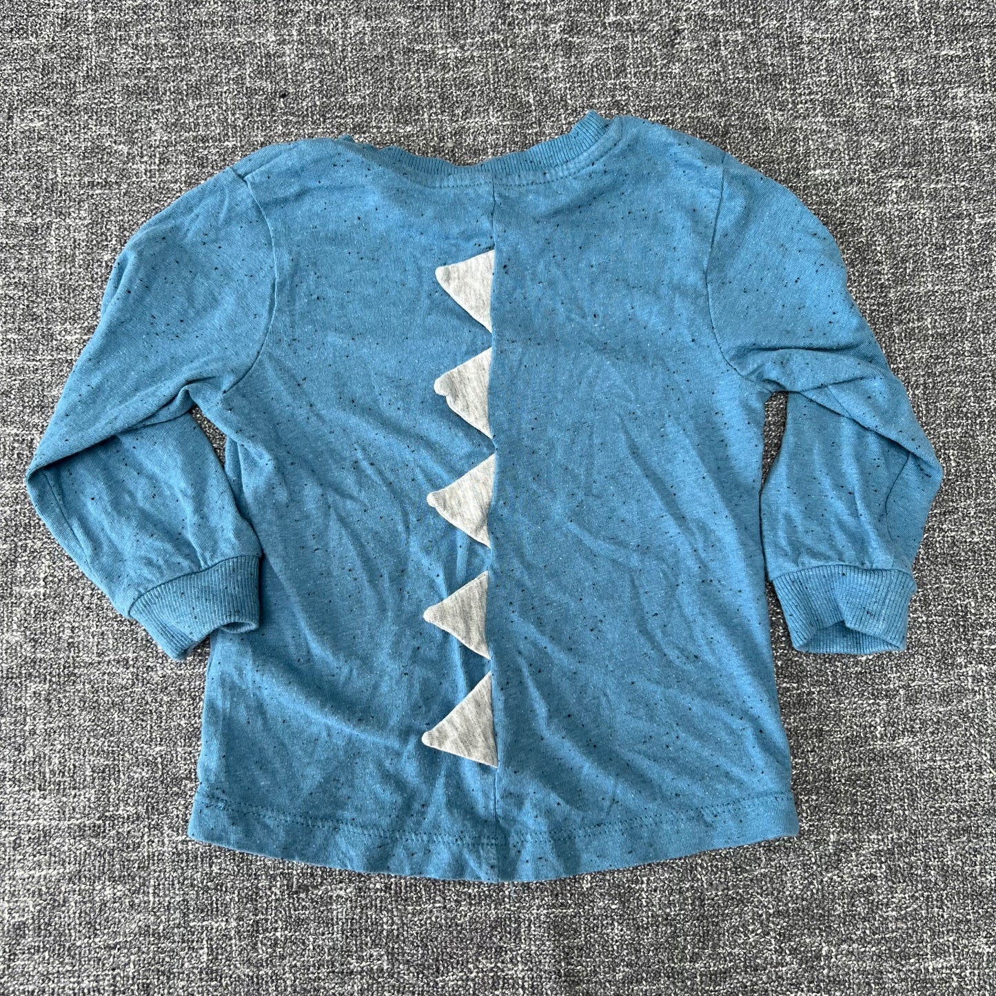 Boys 12-18 Month Blue "More Roarsome Than T-Rex" Long Sleeved Top